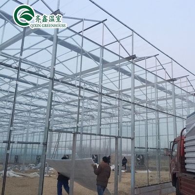 Invernaderos agrícolas de varias extensiones Refugio prefabricado para la lluvia para el cultivo de tomate