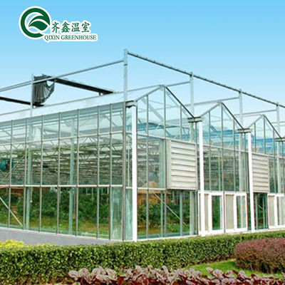 El invernadero multi-espacio de Venlo mejora la agricultura con un sistema de sombreado interior y exterior