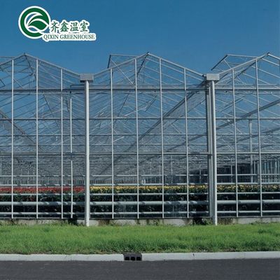 Hortalizas Frutas Flores Tomates Invernadero con sistema de sombreado interior y exterior