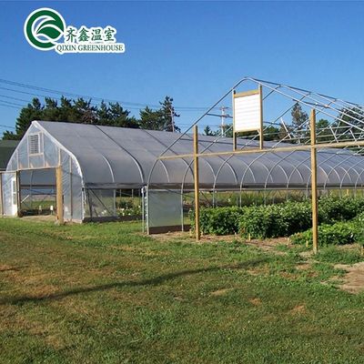 Invernaderos pequeños para jardines con doble capa y caja de control automática