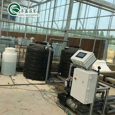 Cubierta de película Sistema de cultivo hidropónico de doble capa para invernadero